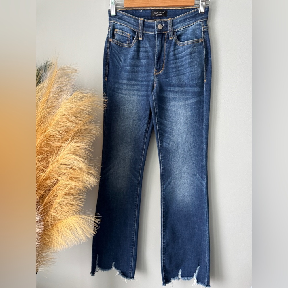 Judy Blue Dark Wash Flare Jeans